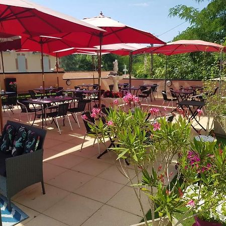 Hotel Restaurant Les Kakis Barbotan-les-Thermes Exterior foto